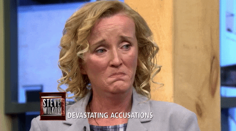 Sad Oh No GIF by The Steve Wilkos Show