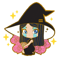 Zodiac Sign Flower Sticker by shourimajo