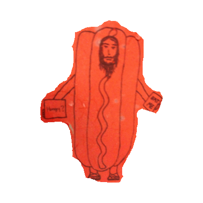 hotdog STICKER by imoji