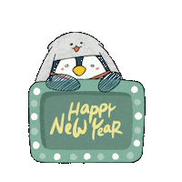 Happy New Year Sticker
