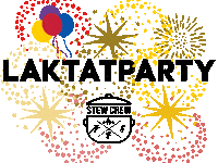 Party Skiing Sticker by Stew Crew