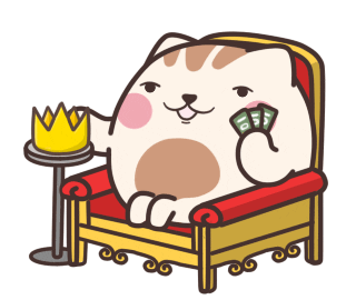 Happy Cat Sticker