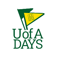 Green And Gold Sticker by UAlberta