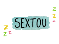 watercolor sextou Sticker