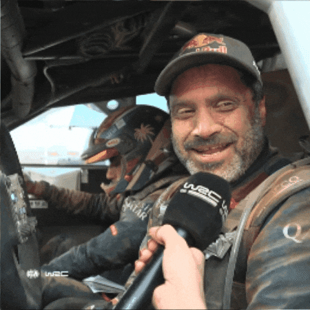 Friday Laughing GIF by FIA World Rally Championship