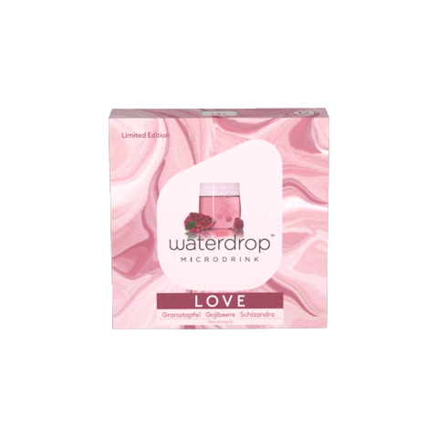 waterdropofficial giphyupload love drink water Sticker