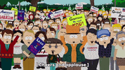 happy signs GIF by South Park 