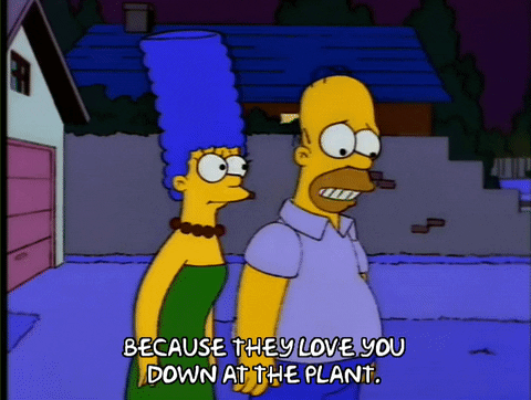 Scared Season 4 GIF by The Simpsons
