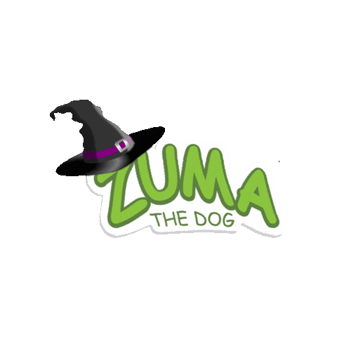 ZumatheDog giphygifmaker halloween spooky trick or treat Sticker
