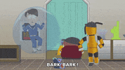 bubble running GIF by South Park 