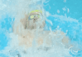 Paralympic Games Swimming GIF by International Paralympic Committee
