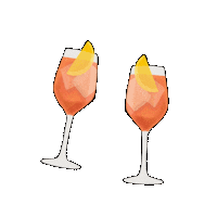 Aperol Spritz Cheers Sticker