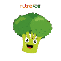 Nutrefor broccoli brokoli nutrefor santefor Sticker