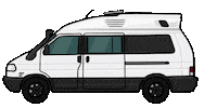 Kai Van Sticker by The Upcycling Camper