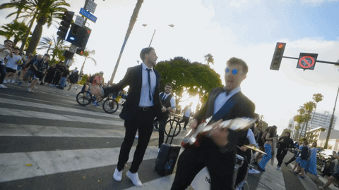 CrashAdams giphyupload fun dancing kiss GIF