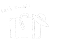 Travel 旅 Sticker