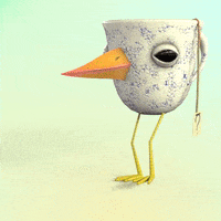 tea time 3d GIF by benjamin lemoine