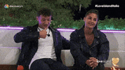 LoveIslandItalia reaction love tv show wolf GIF