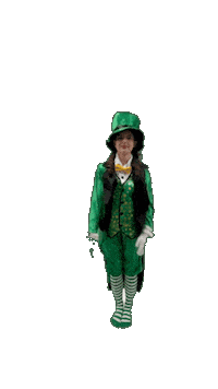 Phi Mu Leprechaun Sticker by Samford University