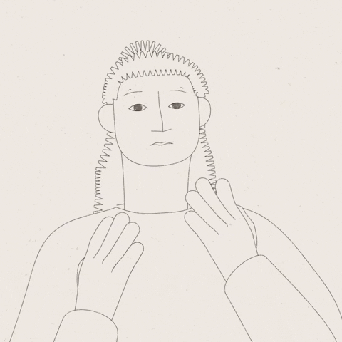 Wamdue8000 giphyupload illustration face eyes GIF