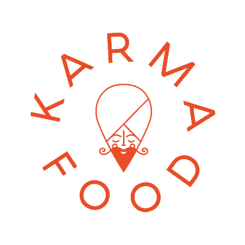 KarmaFood wien curry banana bread health food Sticker