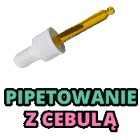 CallunaMedica calluna pipetowanie z cebulą pipeta calluna medica Sticker