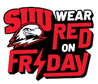 Red Friday College Sticker by Southern Utah University
