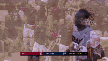 Miami Heat Reaction GIF by NBA
