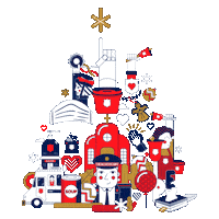 Merry Christmas Sticker by The Salvation Army