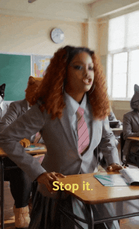 Girl Bye Stop It GIF by AnaCatali