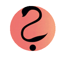 Schwan Frage Sticker by Caroline Schwanbeck