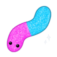 Gummy Worm Sticker