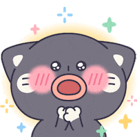 Lookiivn love cat cartoon hello Sticker