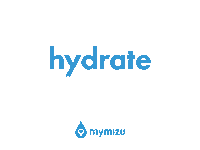 Water Drink Sticker by mymizu