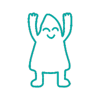Happy Dance Sticker by Circus Zonder Handen