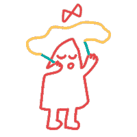 Happy Dance Sticker by Circus Zonder Handen