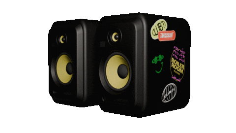 Sound On Sticker by Tim Poulton