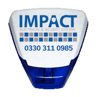 impactsecurity impact security electrical alarms Sticker