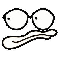 Seeing Peek A Boo Sticker by shremps