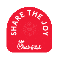 Christmas Joy Sticker by Chick-fil-A Singapore