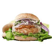 VeganBurg vegan burger plant based burg Sticker