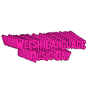 Dmc Miwsig Sticker by Cymraeg