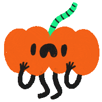 Scared Halloween Sticker by Henri Campeã