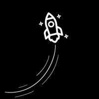 BluhausTalent space rocket astronaut espacio GIF