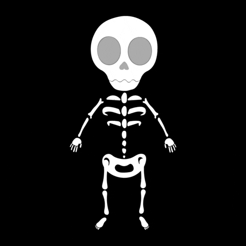 Happy Skeleton Dance GIF
