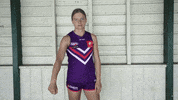 Mic Drop GIF by Fremantle Dockers