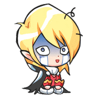 summonerswarapp sad fire crying vampire Sticker
