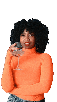 Its Friday Drinking Sticker by Sweenee Style