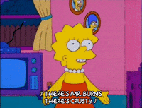 lisa simpson singing GIF