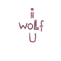 I Wuv You Sticker